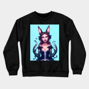 Cat Girl Crewneck Sweatshirt